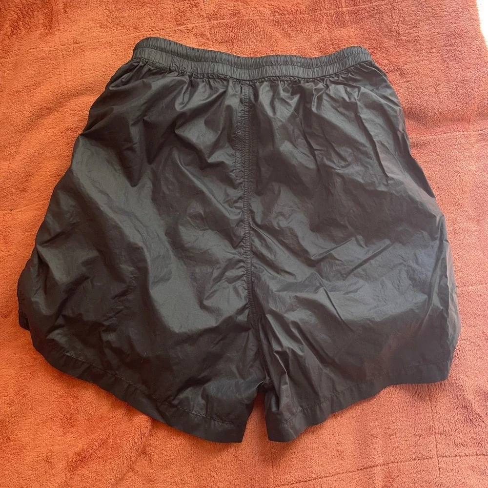 Rick Owens DRKSHDW Black Nylon Drawstring Shorts‎ Men's Size 09 Made in Italy - Picture 7 of 7